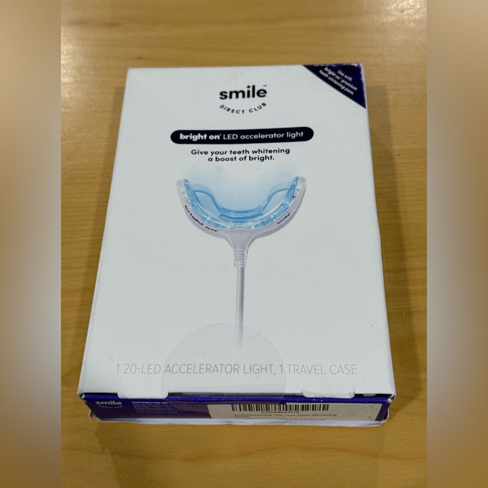 SmileDirectClub Teeth Whitening LED Accelerator Light - Whiten Teeth Faster New.